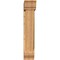 Ekena Millwork Traditional Traditional Smooth Bracket w/ Offset Brace, Western Red Cedar, 7 1/2"W x 28"D x 40"H BKT0806X28X40TRA01SWR - alternate 2